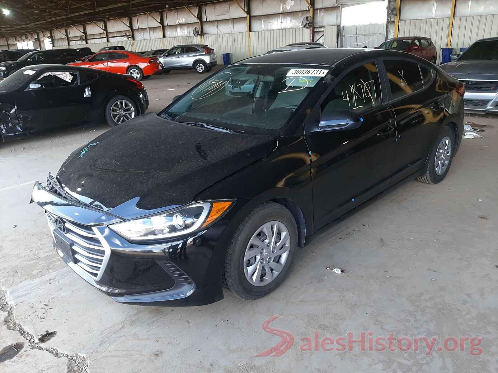 KMHD74LF8HU403261 2017 HYUNDAI ELANTRA