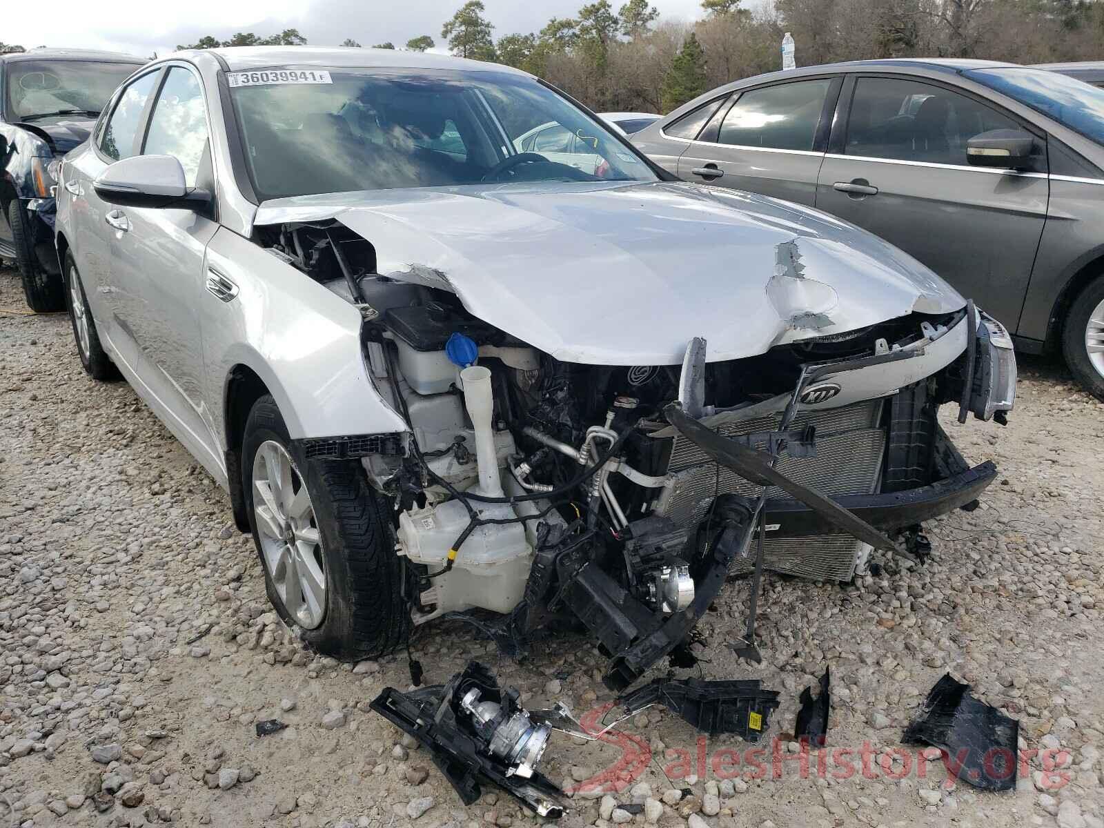 KNAGT4L37G5108578 2016 KIA OPTIMA