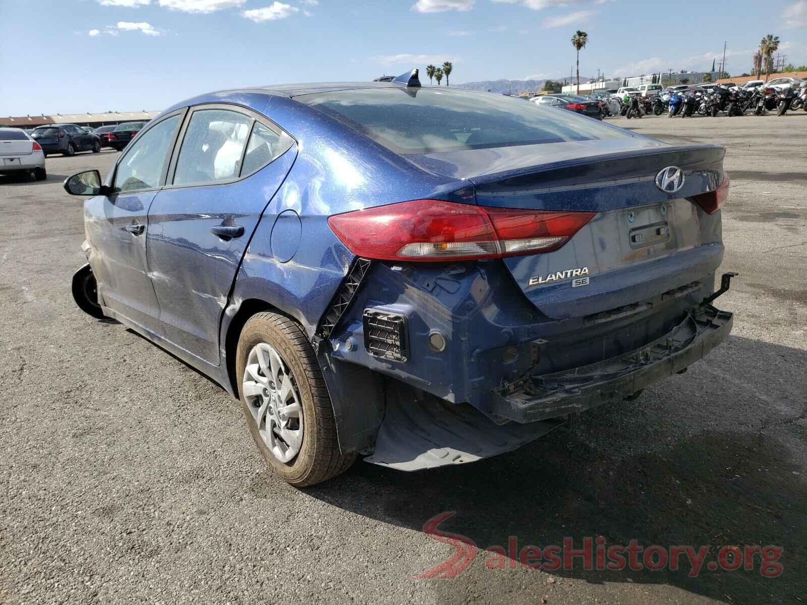 5NPD74LF0HH162777 2017 HYUNDAI ELANTRA