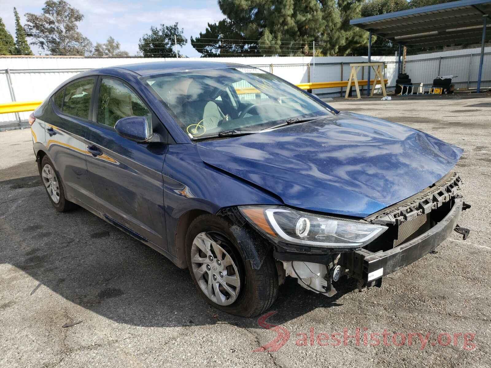 5NPD74LF0HH162777 2017 HYUNDAI ELANTRA