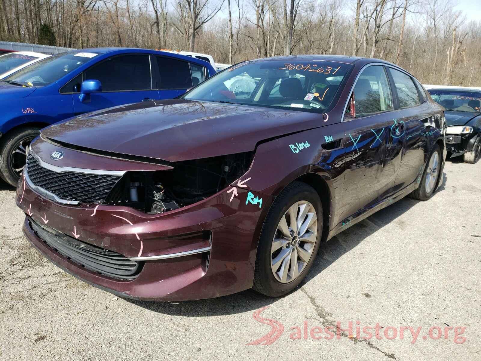 5XXGT4L34GG021610 2016 KIA OPTIMA