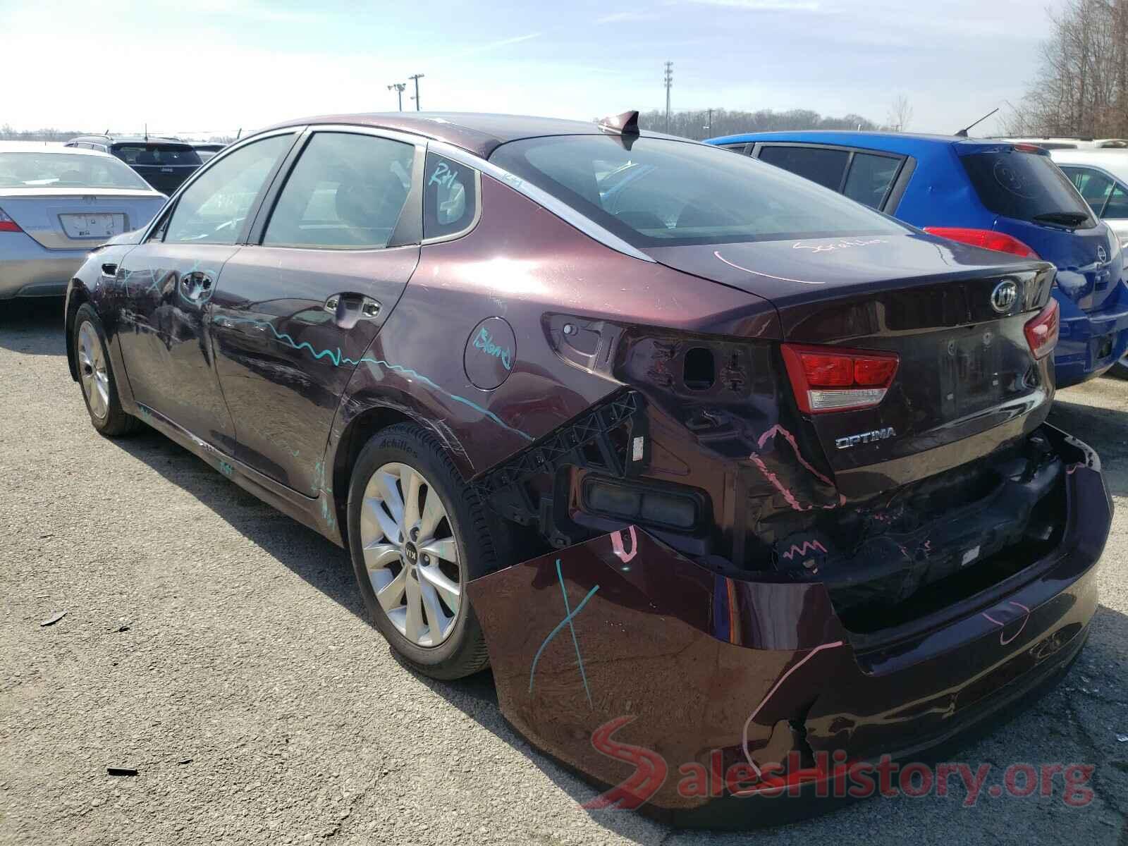 5XXGT4L34GG021610 2016 KIA OPTIMA