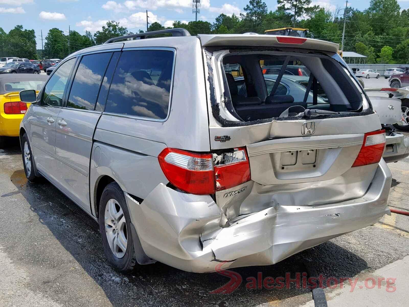 5FNRL38777B063836 2007 HONDA ODYSSEY EX