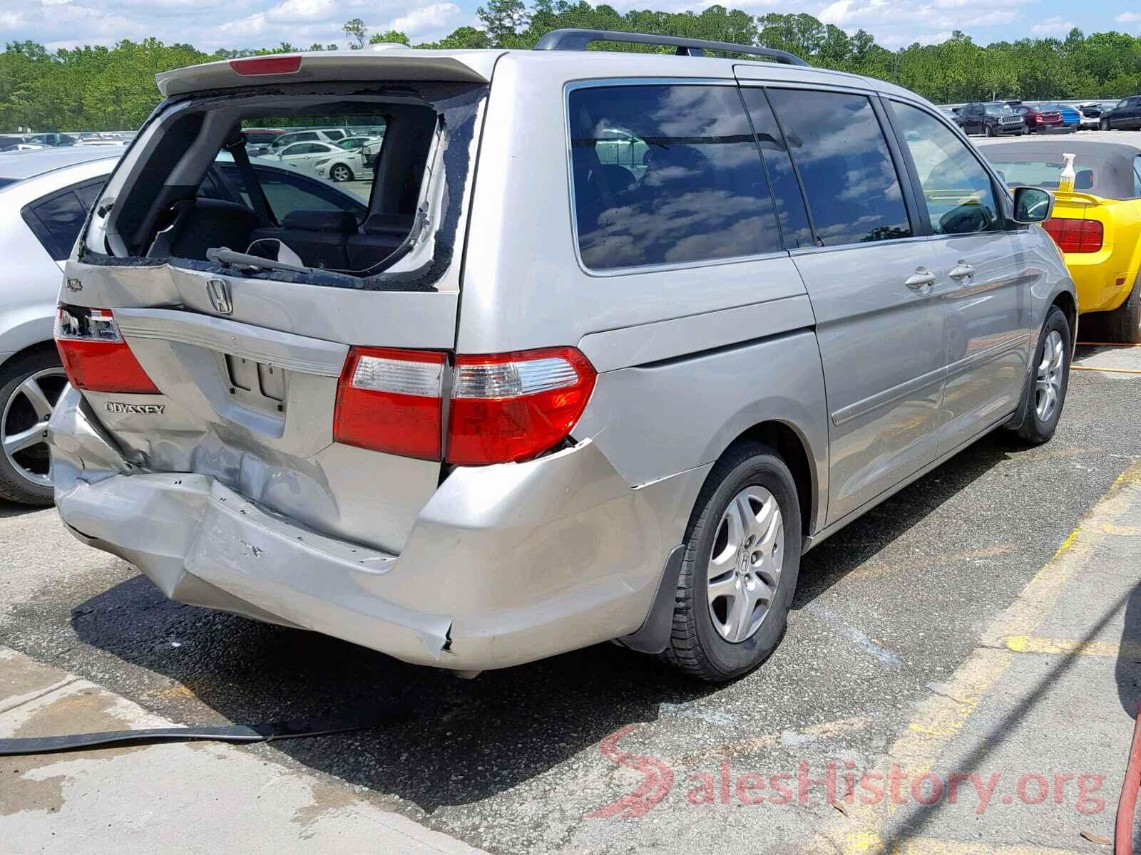 5FNRL38777B063836 2007 HONDA ODYSSEY EX