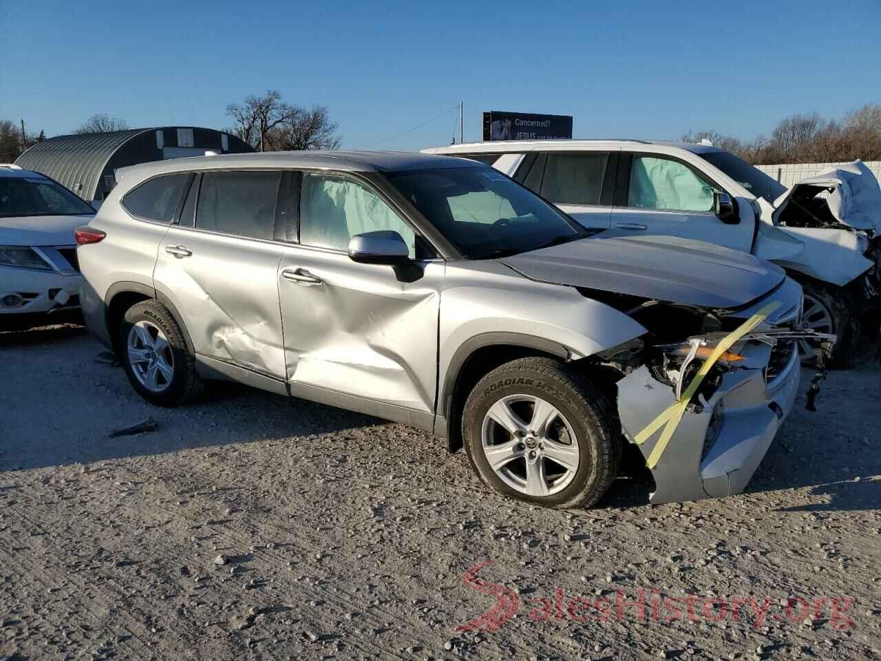 5TDBZRBH0MS145662 2021 TOYOTA HIGHLANDER