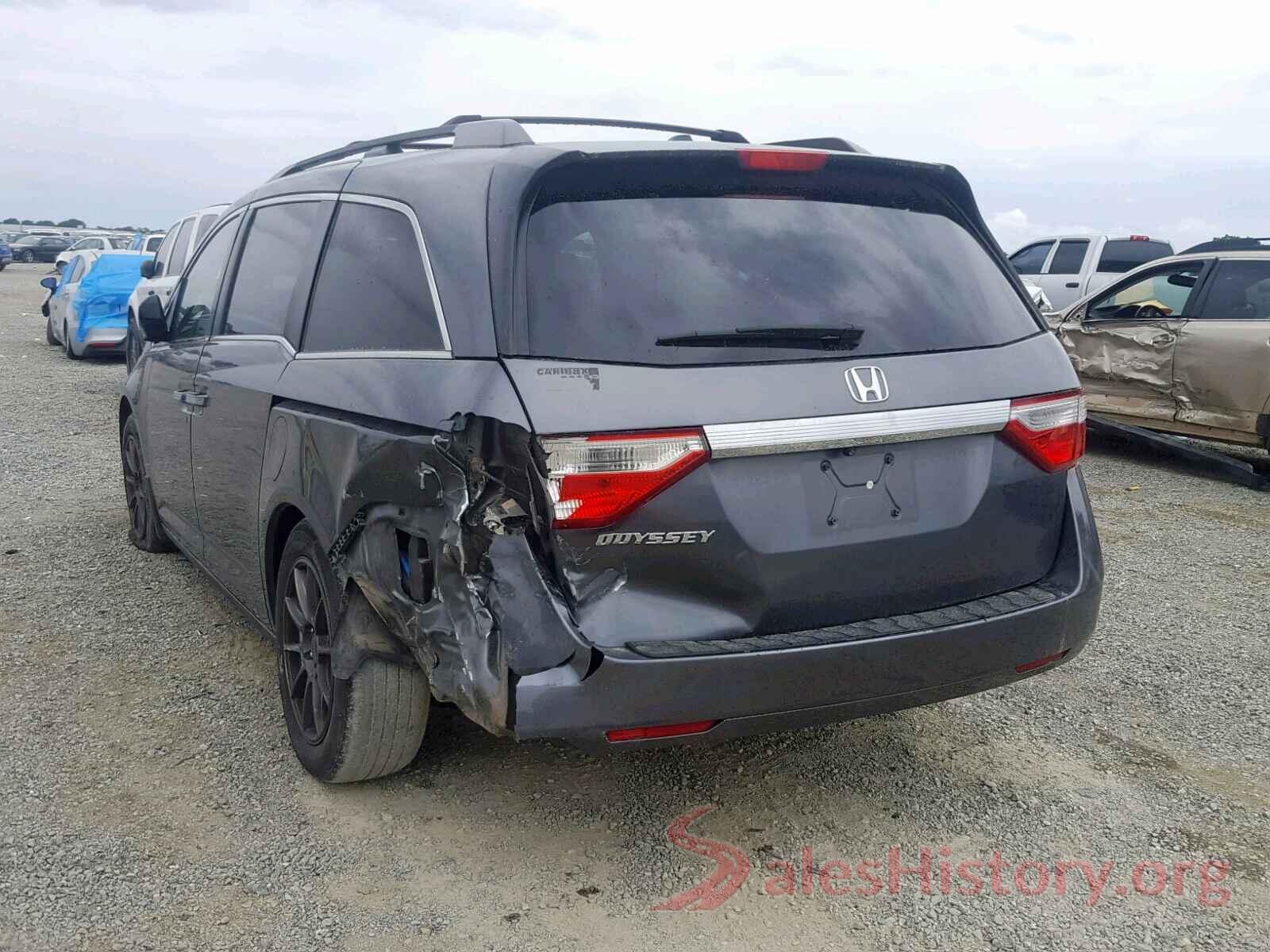 5FNRL5H67CB084814 2012 HONDA ODYSSEY EX