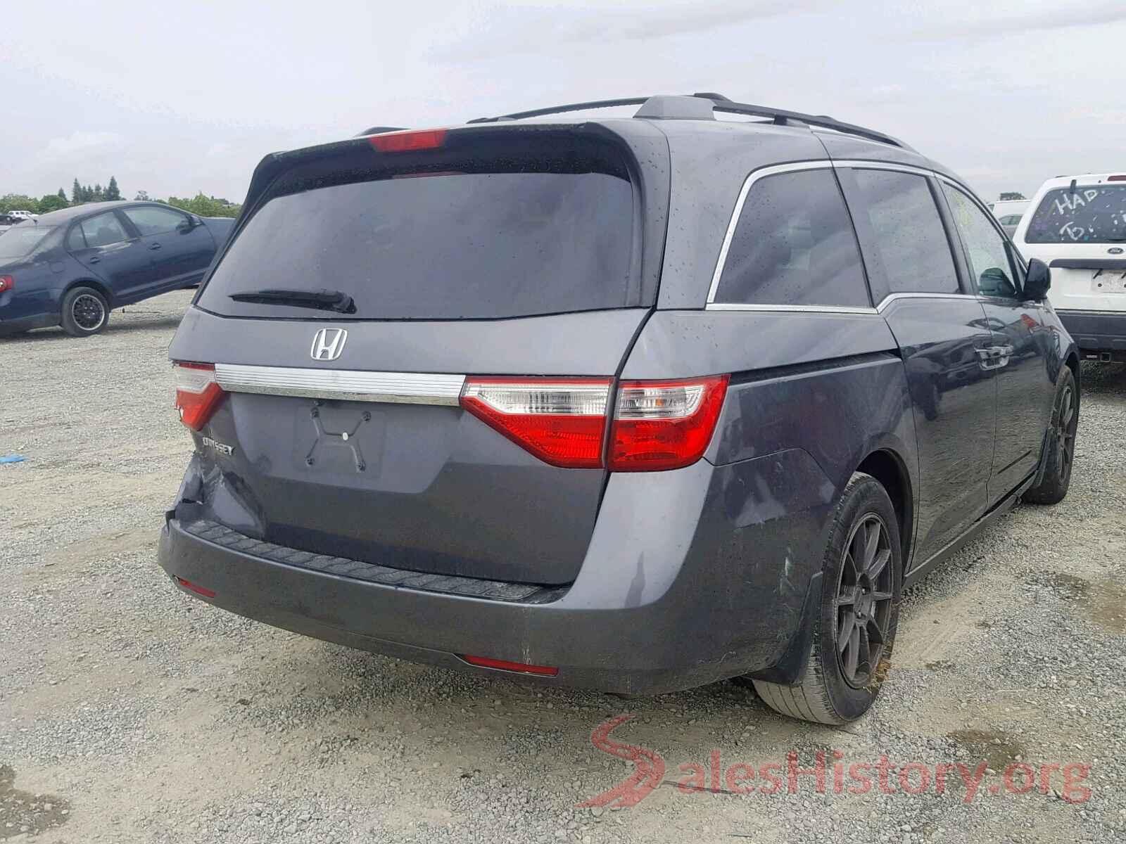 5FNRL5H67CB084814 2012 HONDA ODYSSEY EX