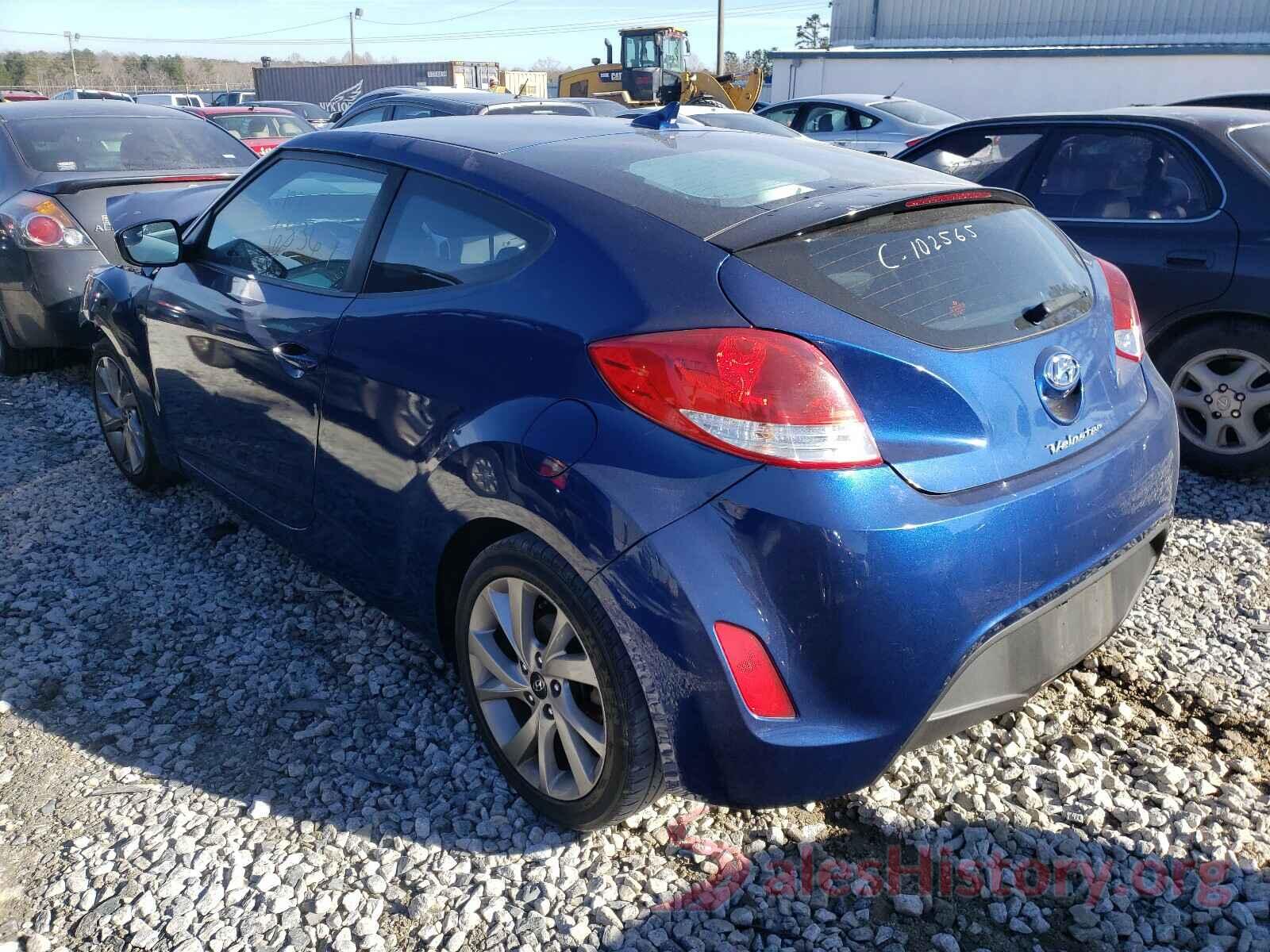 KMHTC6AD6HU311800 2017 HYUNDAI VELOSTER