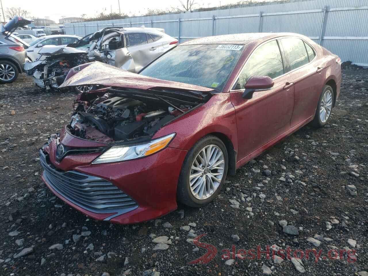 4T1F11BKXLU004237 2020 TOYOTA CAMRY