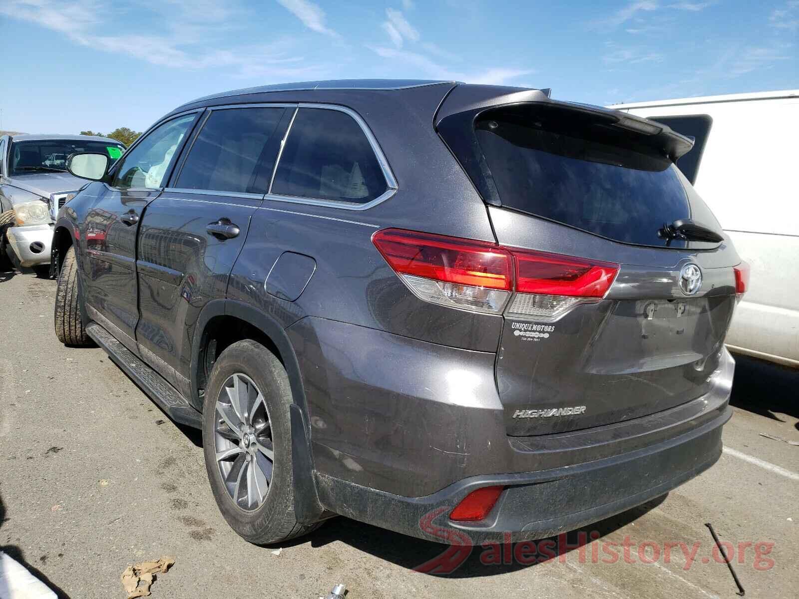 5TDJZRFH5JS544147 2018 TOYOTA HIGHLANDER