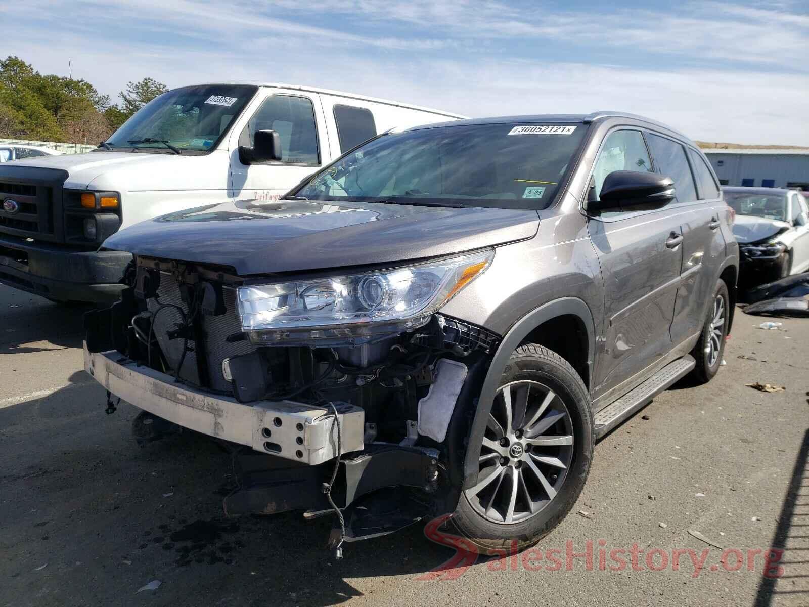 5TDJZRFH5JS544147 2018 TOYOTA HIGHLANDER