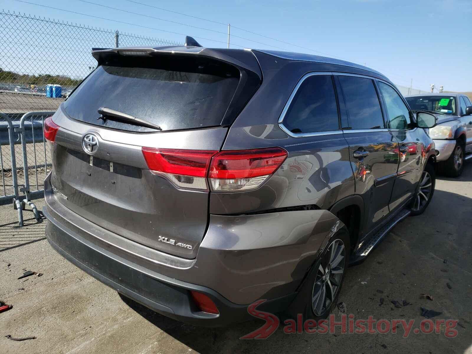 5TDJZRFH5JS544147 2018 TOYOTA HIGHLANDER