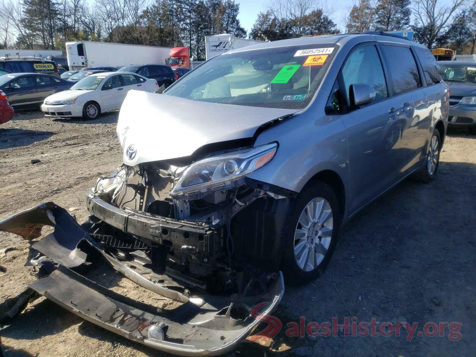 5TDDK3DCXGS137648 2016 TOYOTA SIENNA