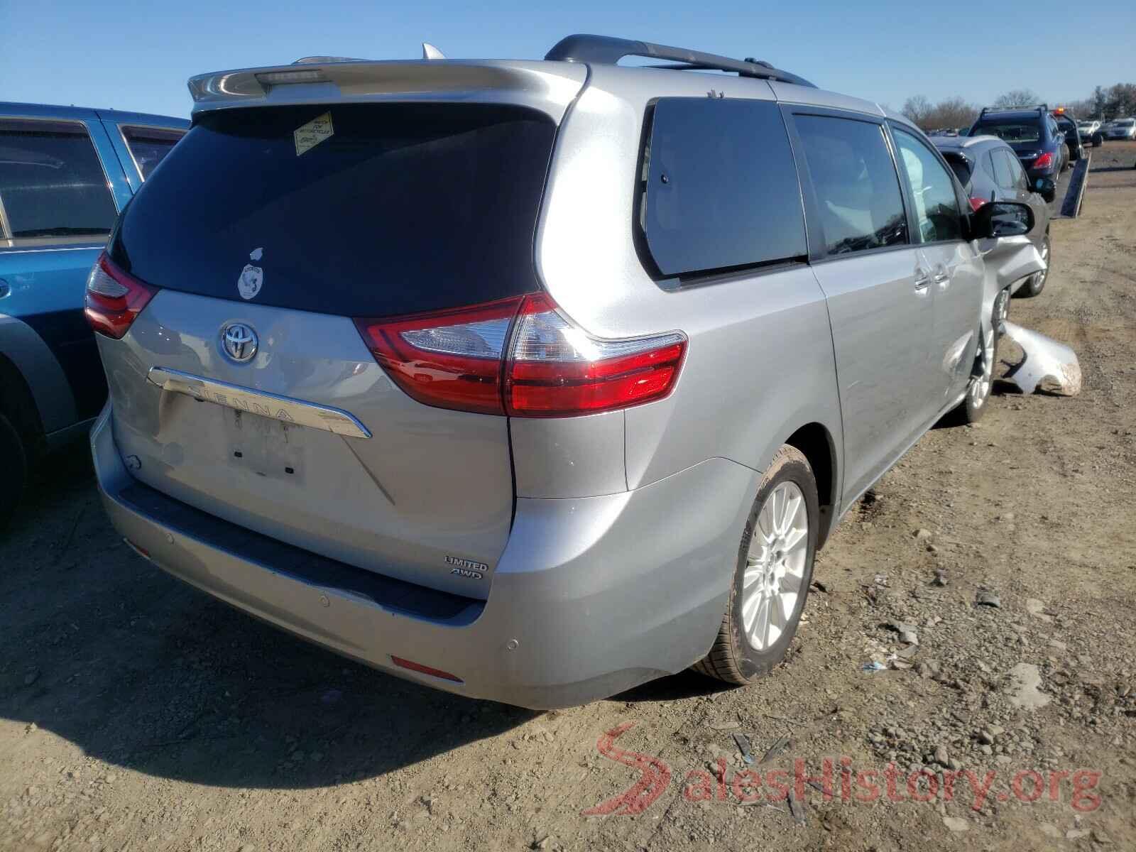 5TDDK3DCXGS137648 2016 TOYOTA SIENNA