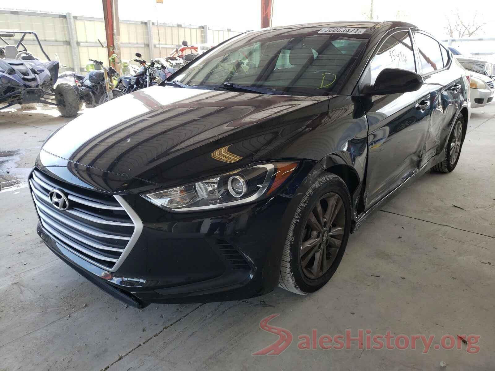 5NPD84LF8JH254030 2018 HYUNDAI ELANTRA