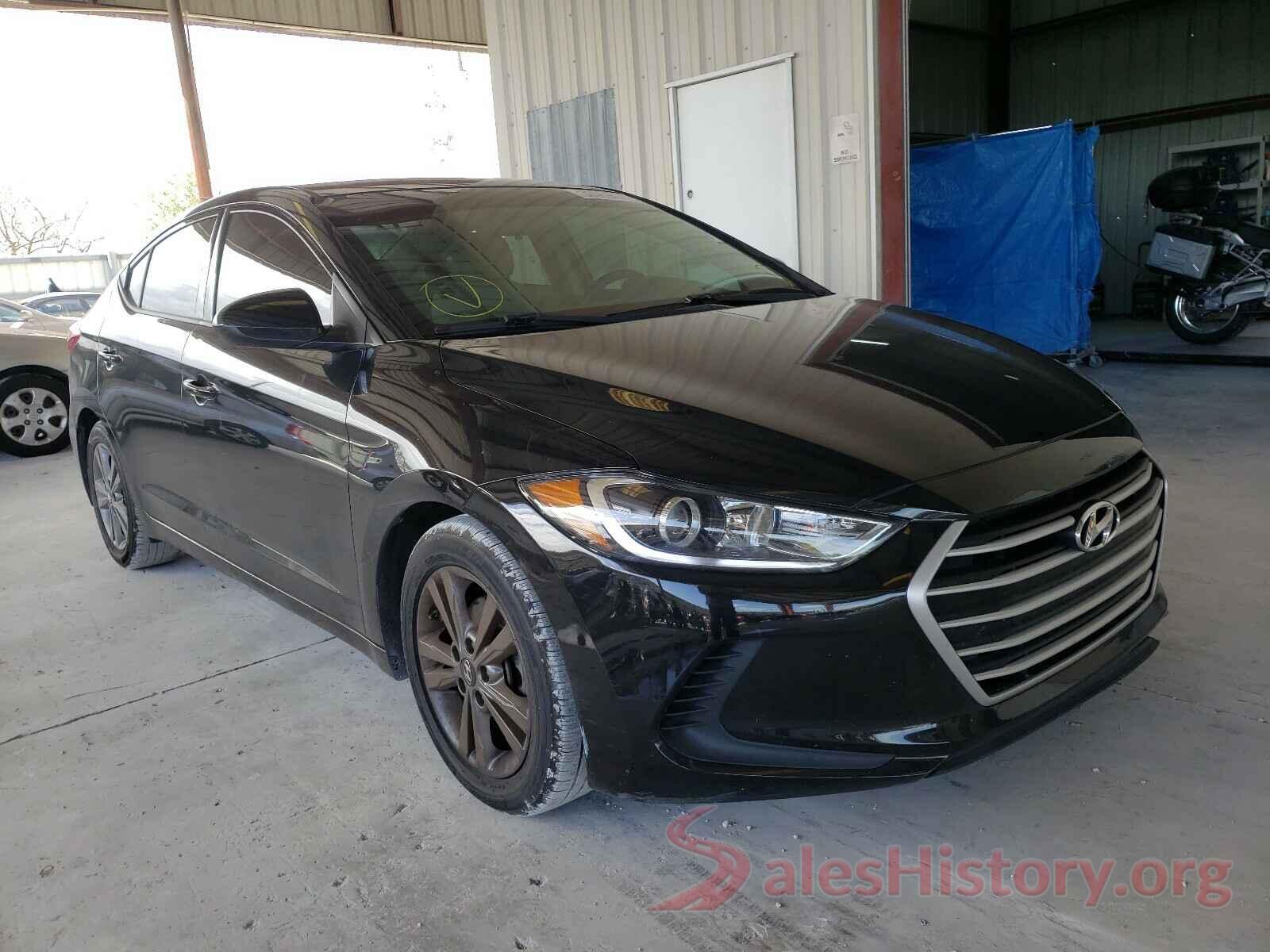 5NPD84LF8JH254030 2018 HYUNDAI ELANTRA