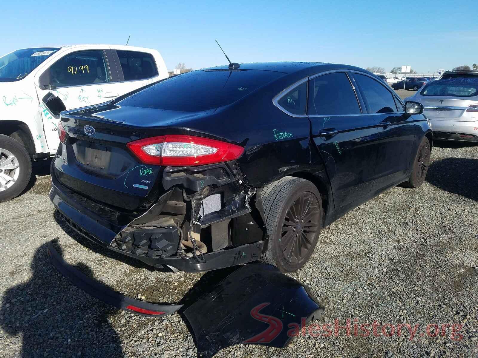 3FA6P0HD0GR145634 2016 FORD FUSION