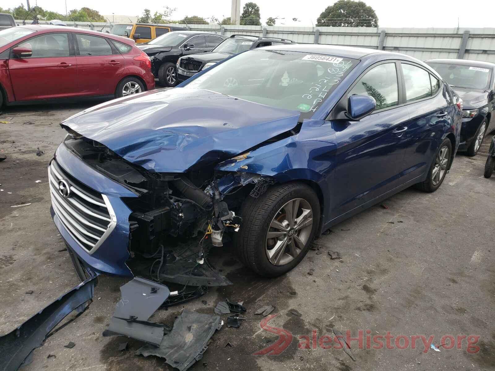 5NPD84LF5HH191933 2017 HYUNDAI ELANTRA