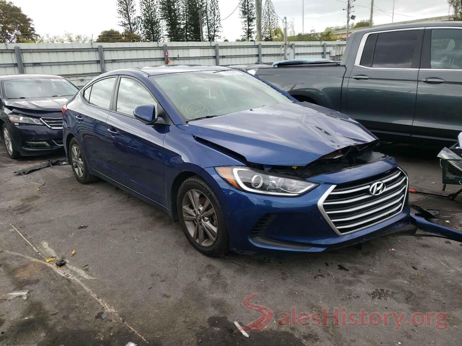 5NPD84LF5HH191933 2017 HYUNDAI ELANTRA