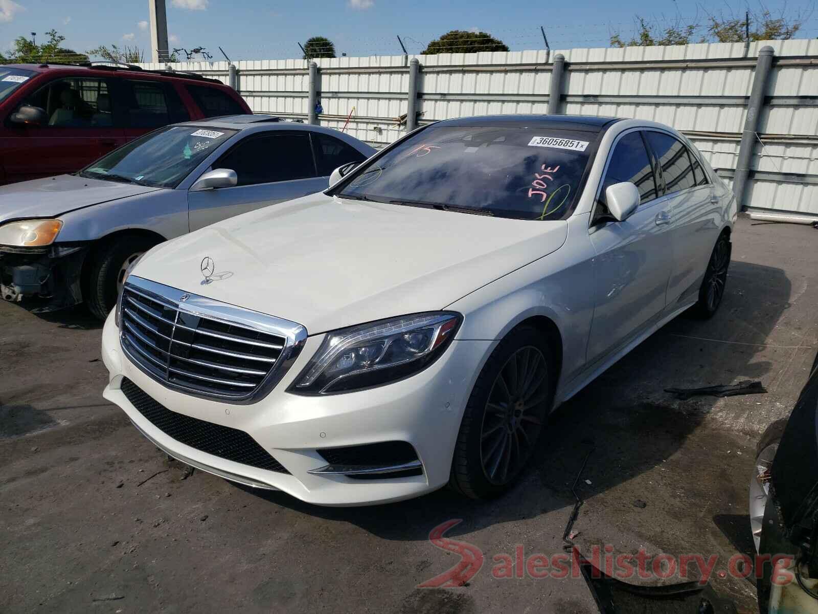 WDDUG8CB2GA244333 2016 MERCEDES-BENZ S CLASS