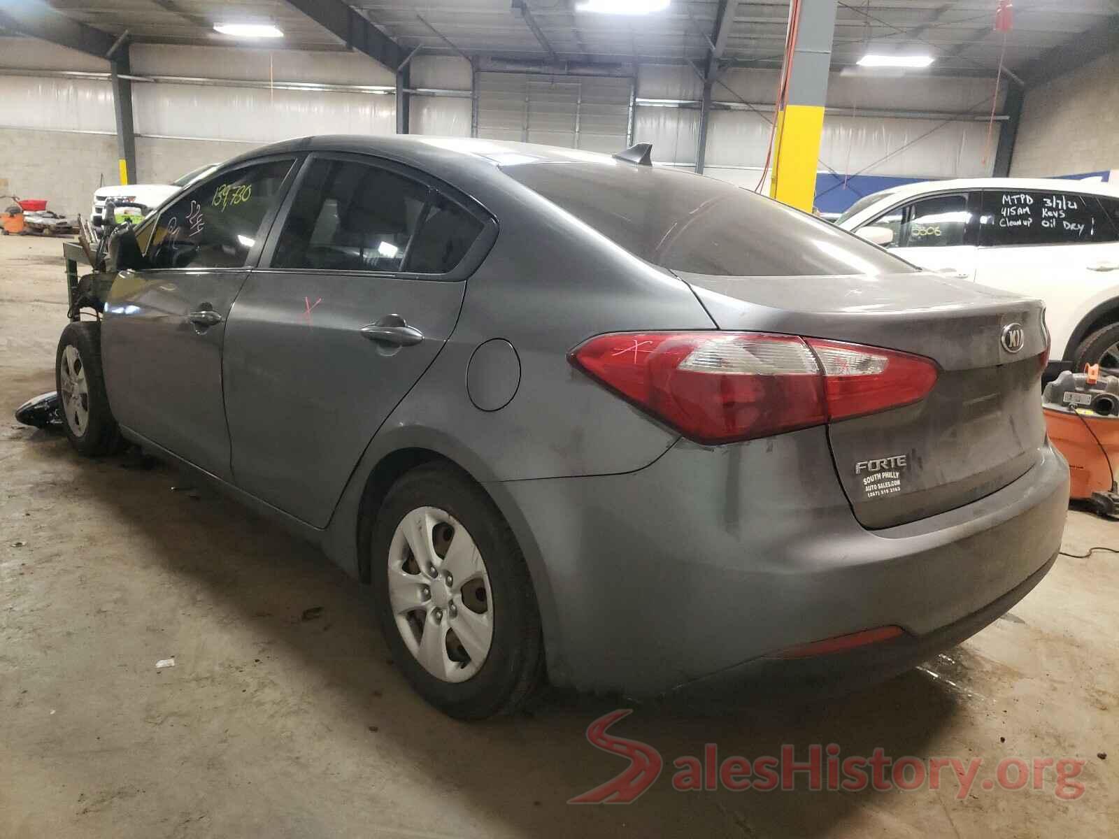 KNAFX4A61G5497960 2016 KIA FORTE