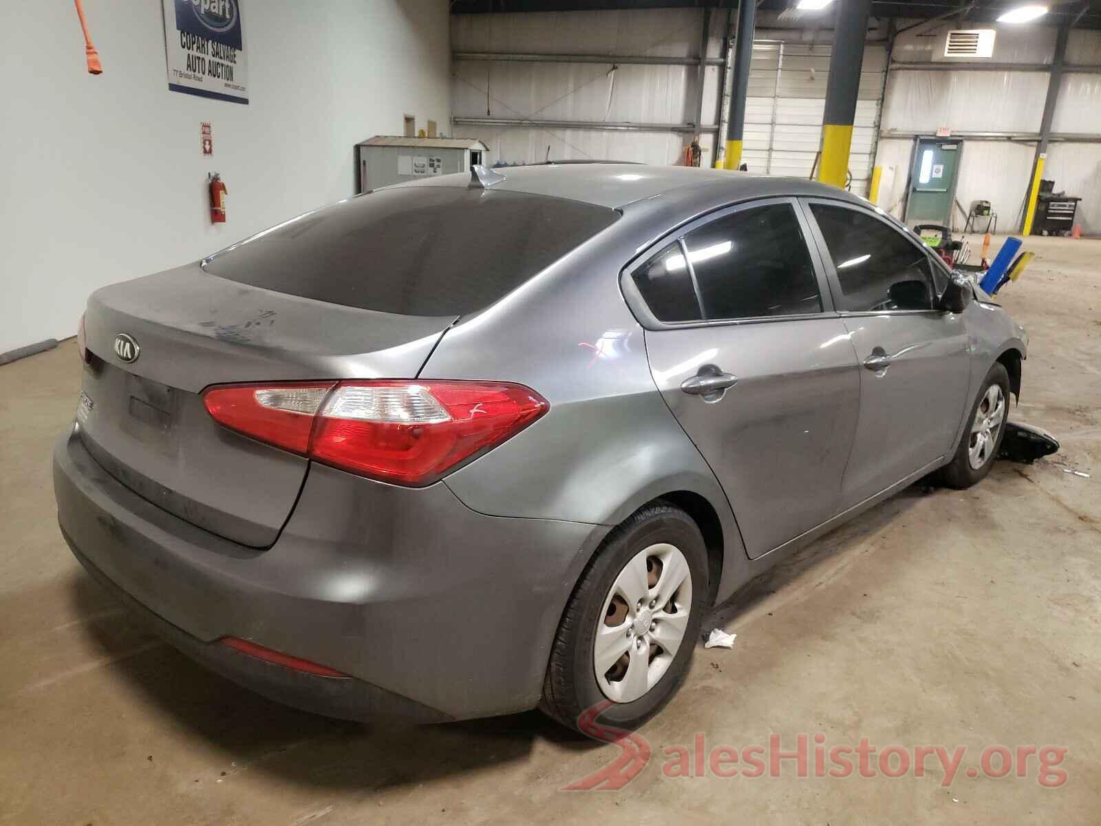 KNAFX4A61G5497960 2016 KIA FORTE