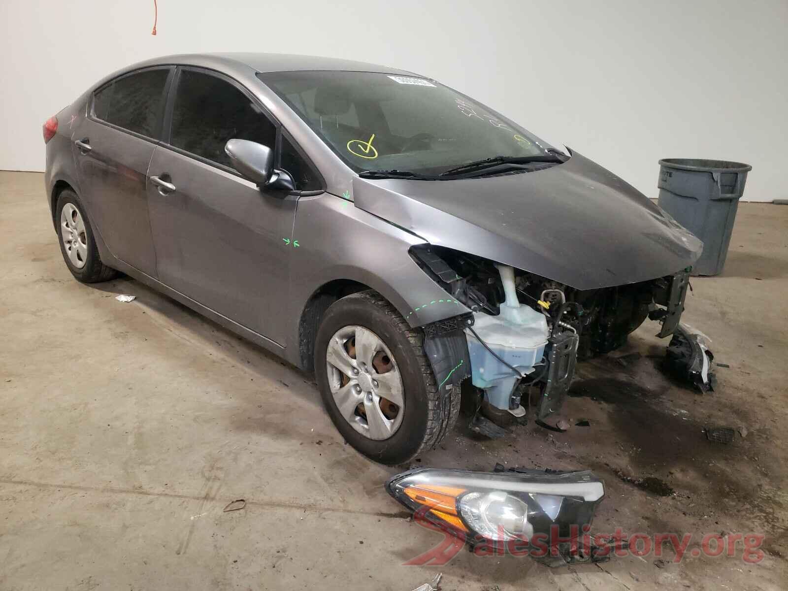 KNAFX4A61G5497960 2016 KIA FORTE