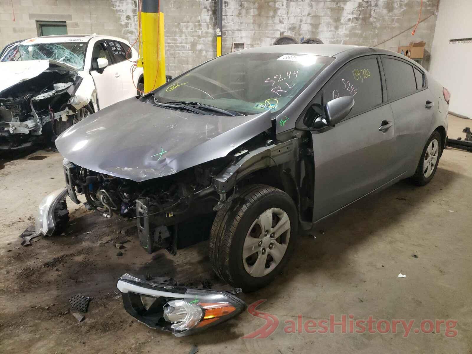 KNAFX4A61G5497960 2016 KIA FORTE