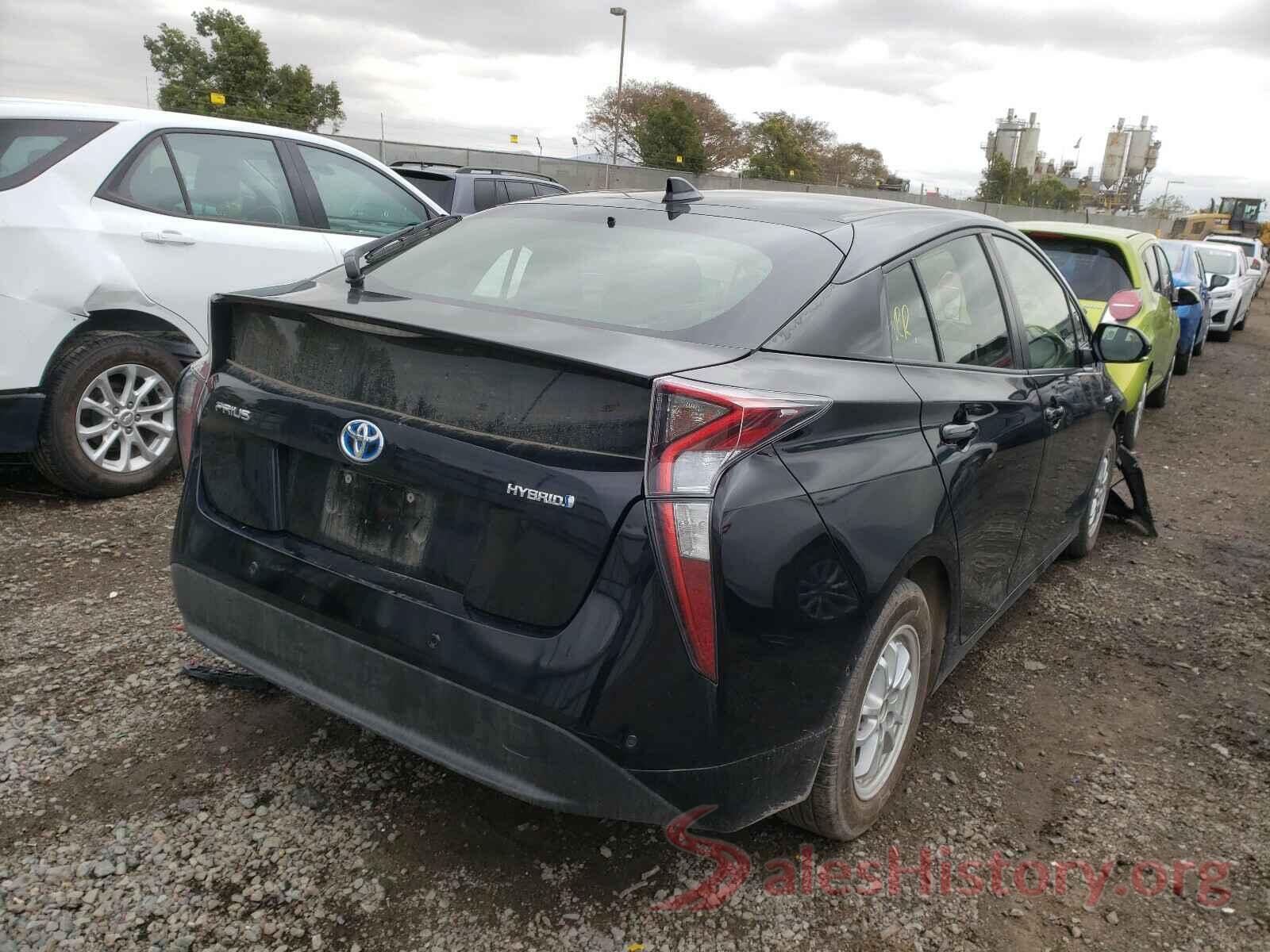 JTDKBRFU6J3587077 2018 TOYOTA PRIUS