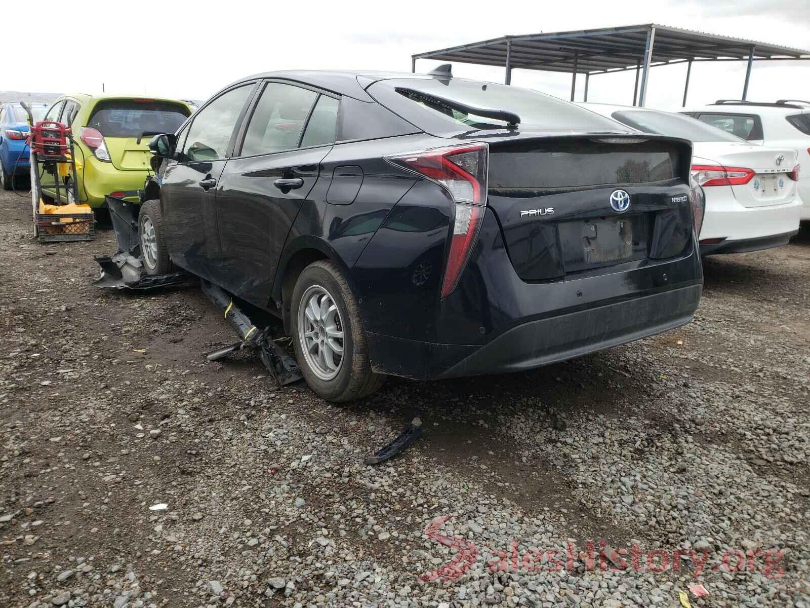 JTDKBRFU6J3587077 2018 TOYOTA PRIUS