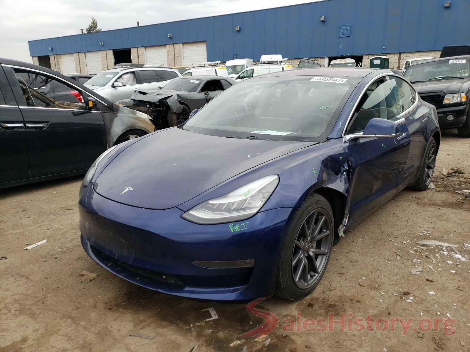 5YJ3E1EB3JF088379 2018 TESLA MODEL 3