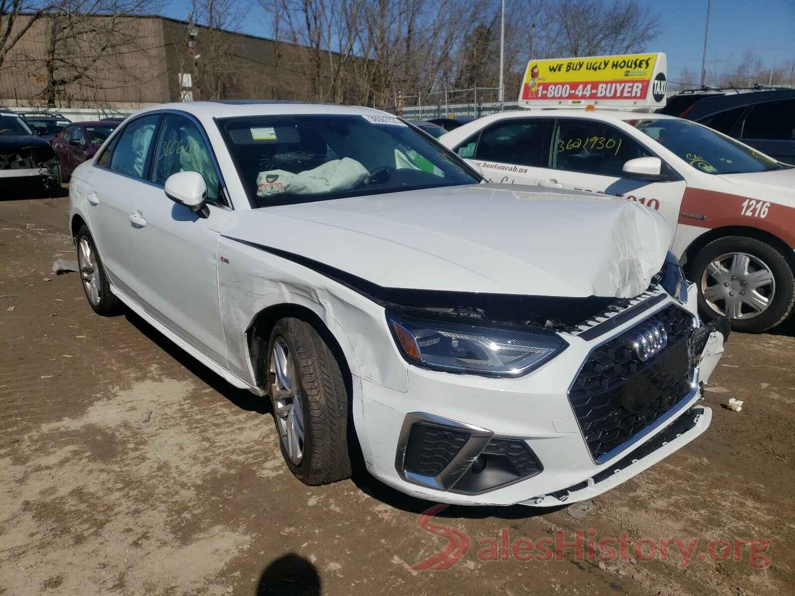 WAUDAAF49MN007498 2021 AUDI A4