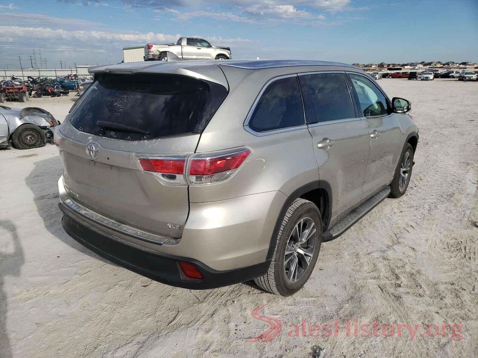 5TDKKRFH8GS503108 2016 TOYOTA HIGHLANDER