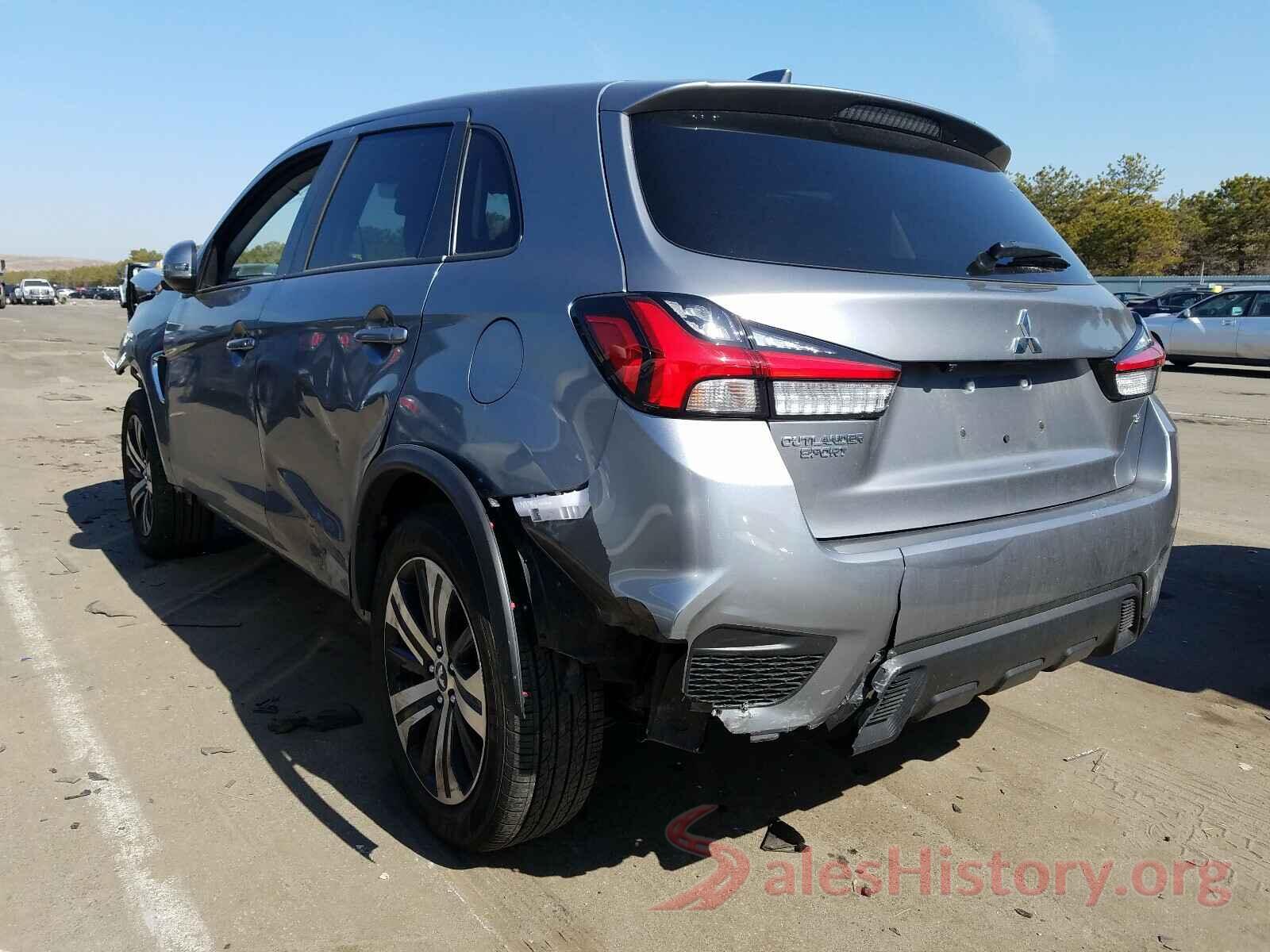 JA4AR3AU4LU008395 2020 MITSUBISHI OUTLANDER