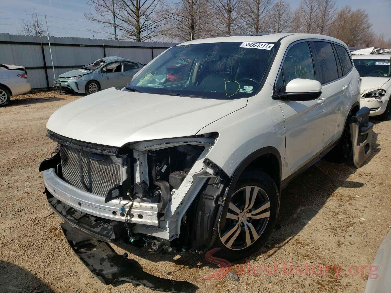 5FNYF6H81GB040792 2016 HONDA PILOT