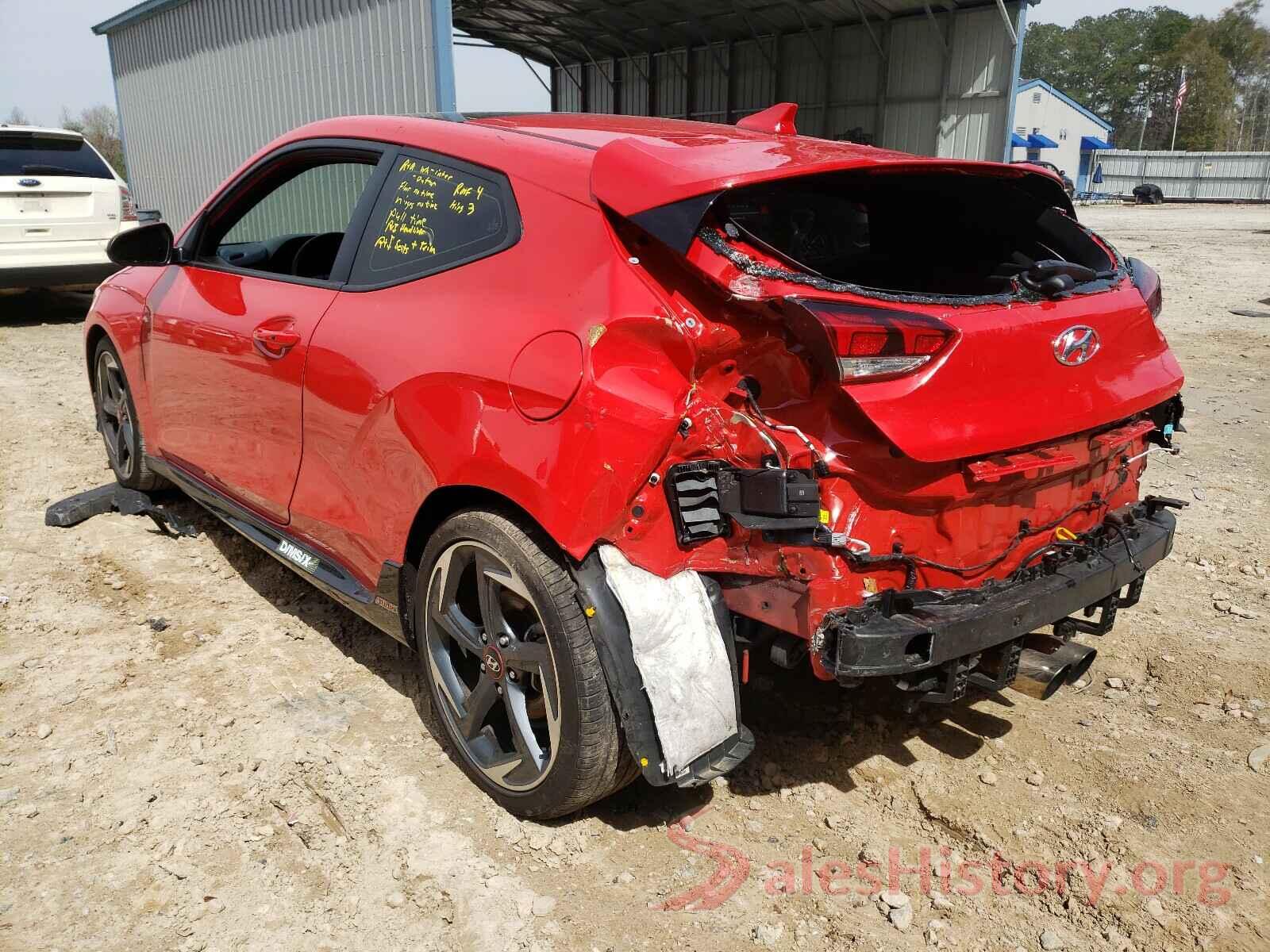 KMHTH6AB1LU031663 2020 HYUNDAI VELOSTER