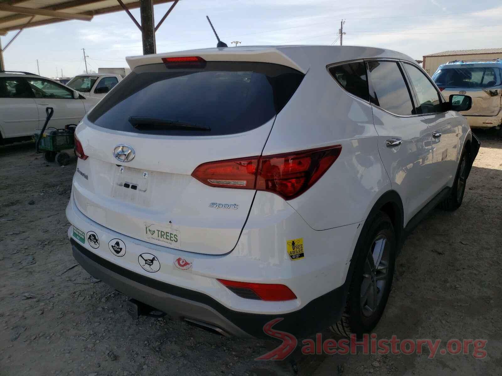 5XYZT3LB4JG551105 2018 HYUNDAI SANTA FE