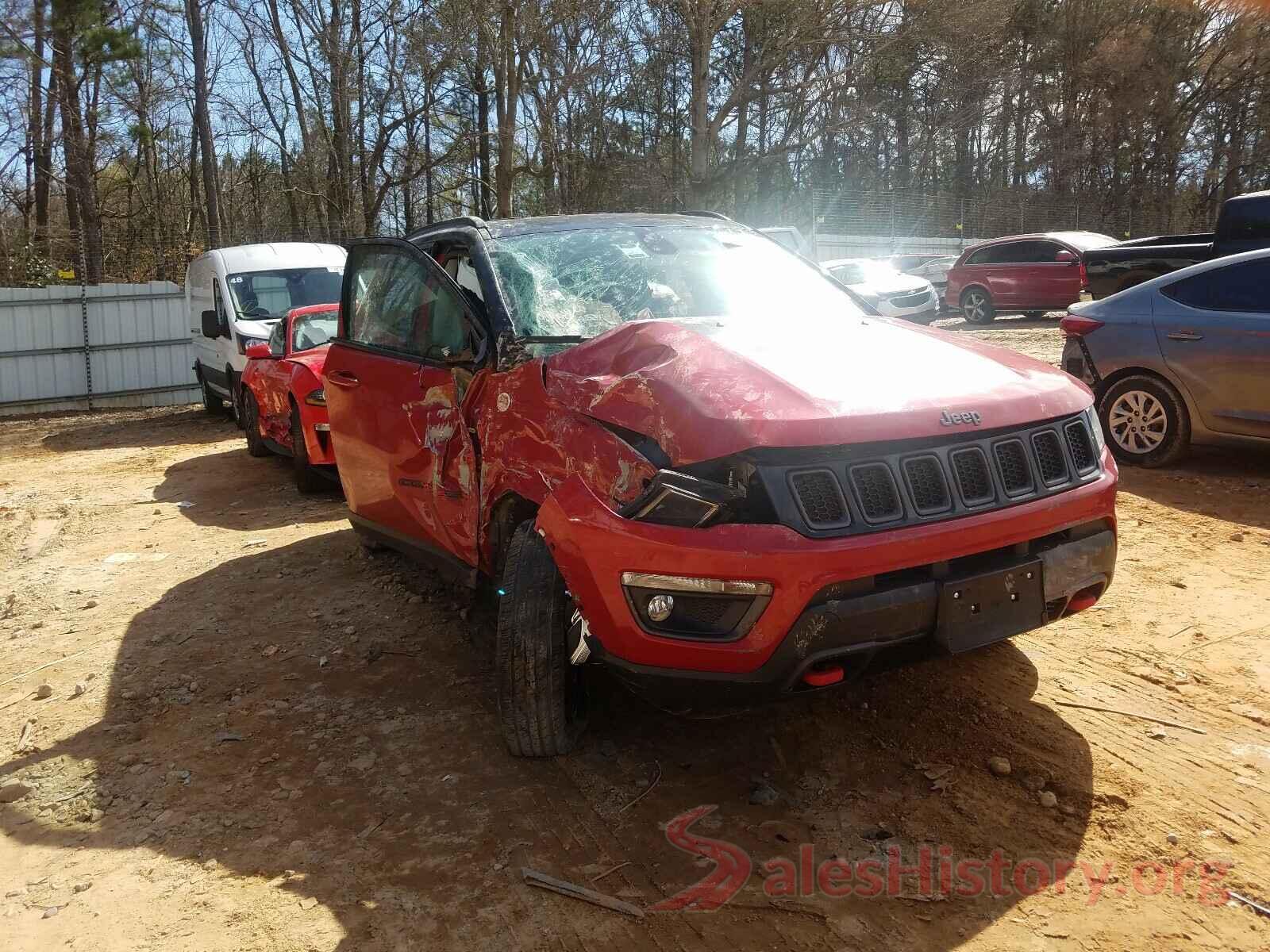 3C4NJDDB7LT177688 2020 JEEP COMPASS