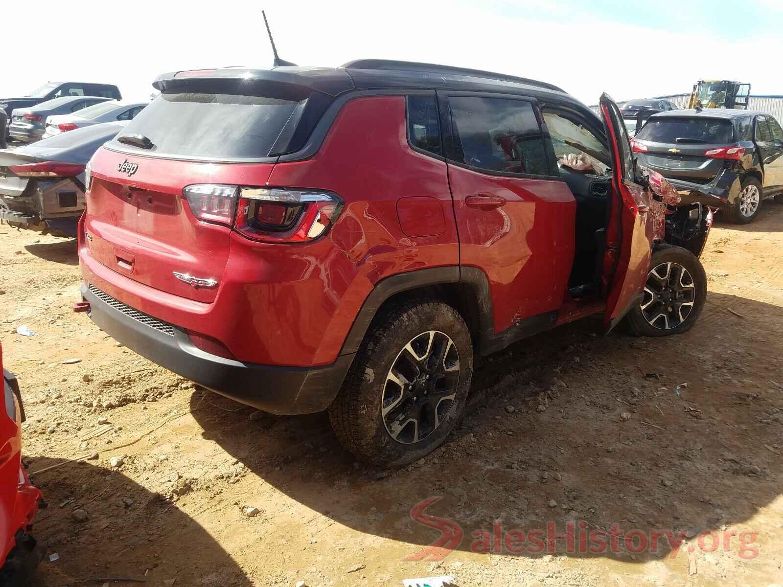 3C4NJDDB7LT177688 2020 JEEP COMPASS