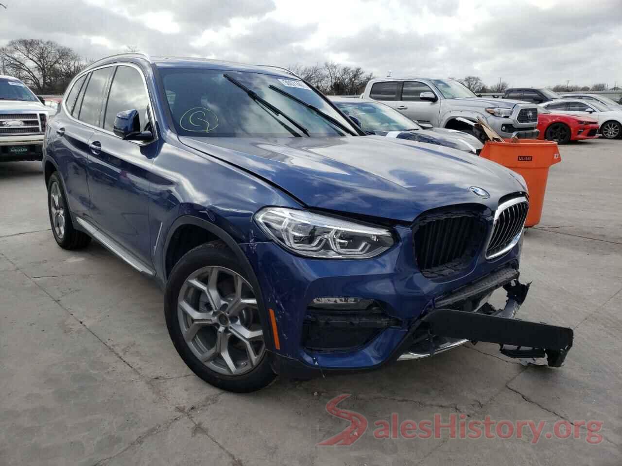 5UXTY5C01L9D45862 2020 BMW X3