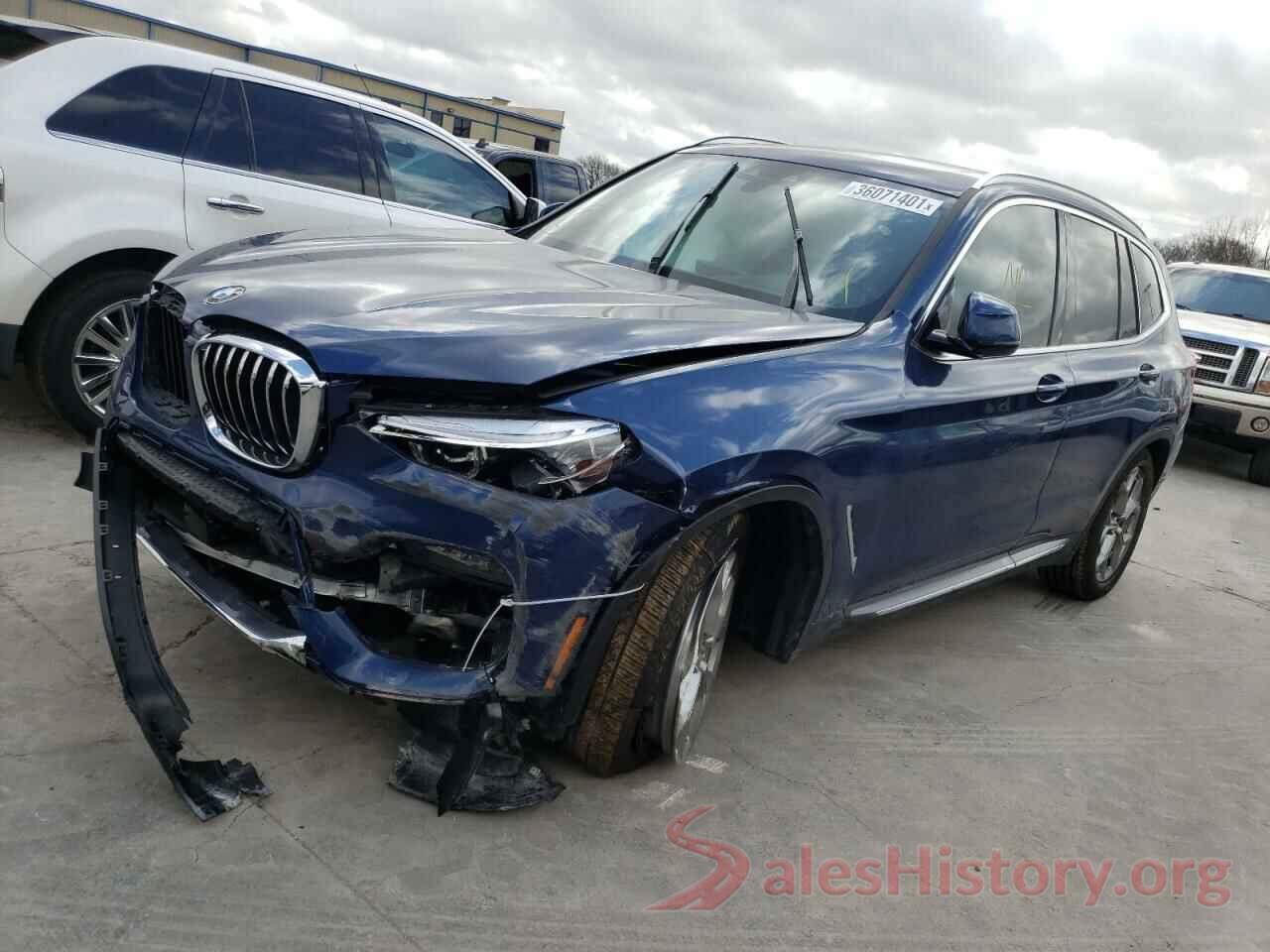 5UXTY5C01L9D45862 2020 BMW X3