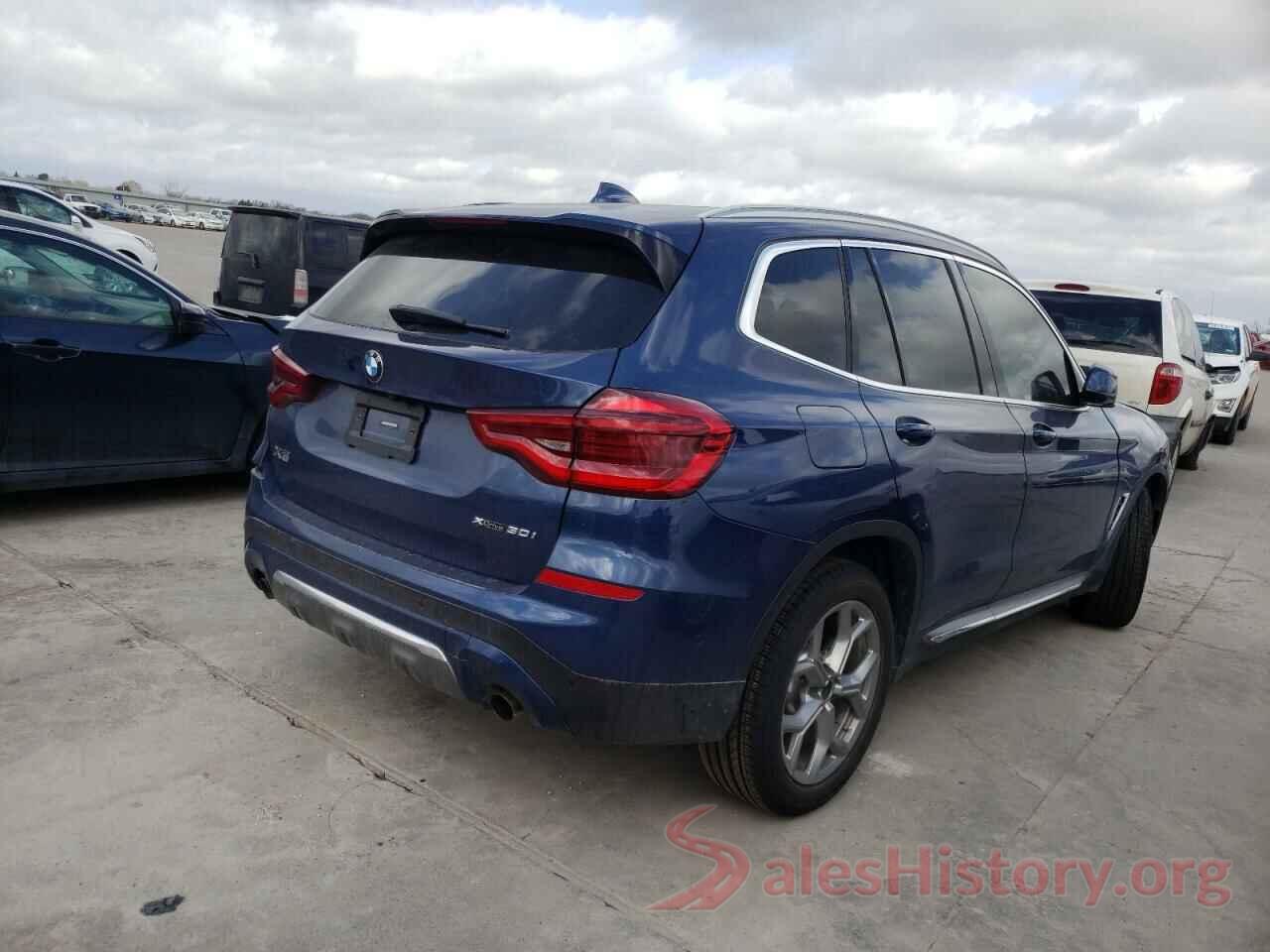 5UXTY5C01L9D45862 2020 BMW X3