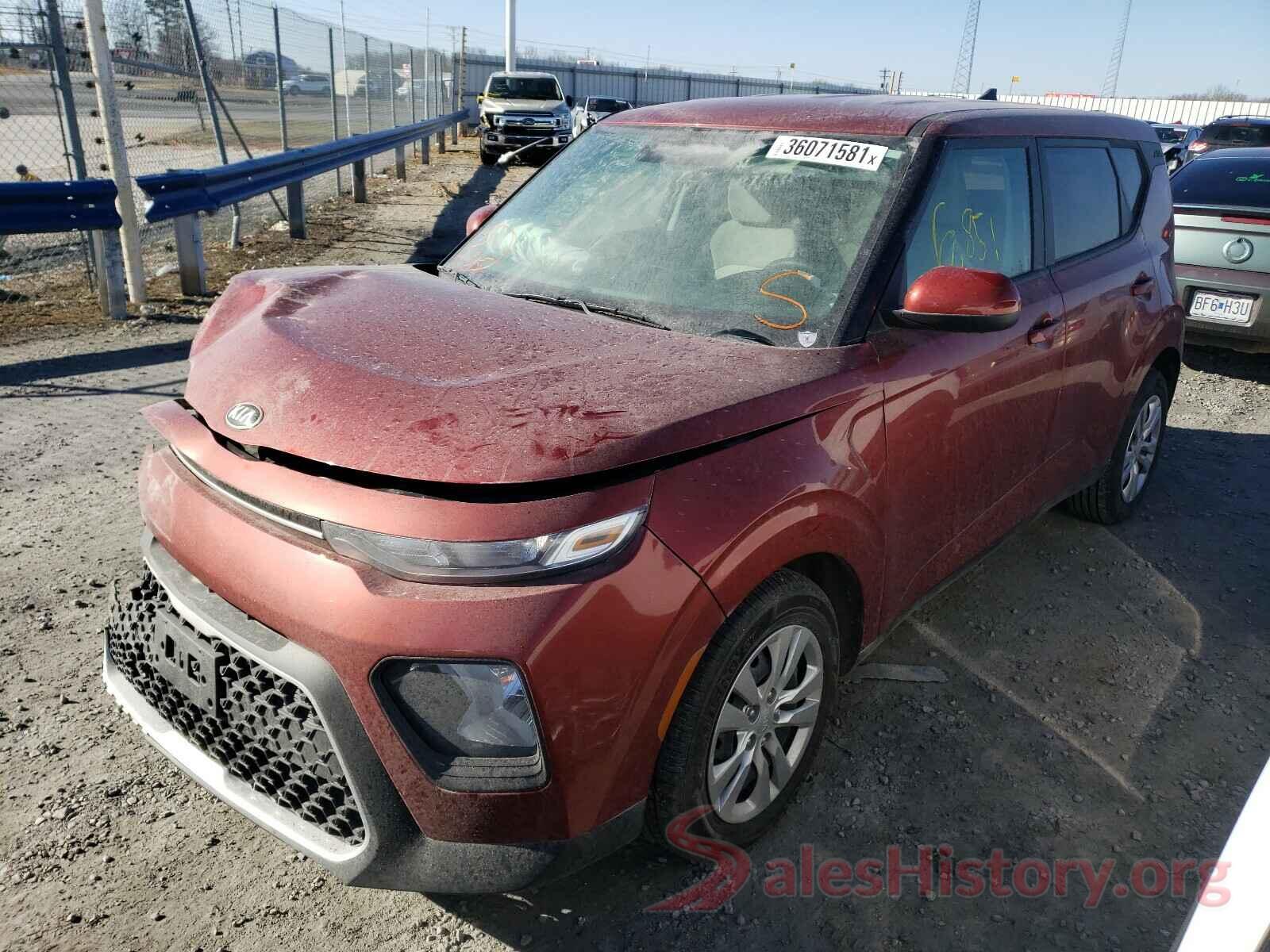 KNDJ23AUXL7117923 2020 KIA SOUL