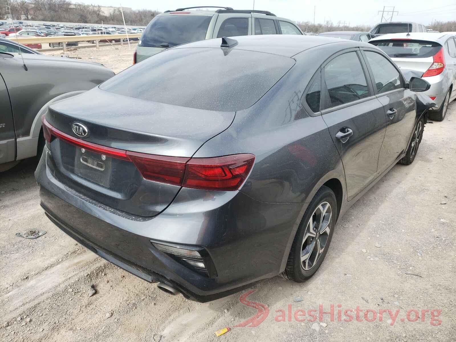 3KPF24AD4KE008822 2019 KIA FORTE