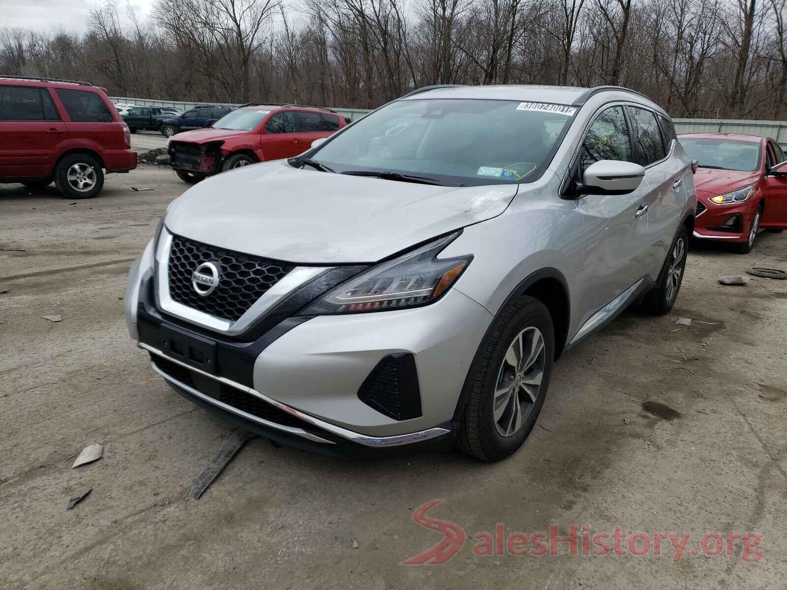 5N1AZ2BS8LN124315 2020 NISSAN MURANO