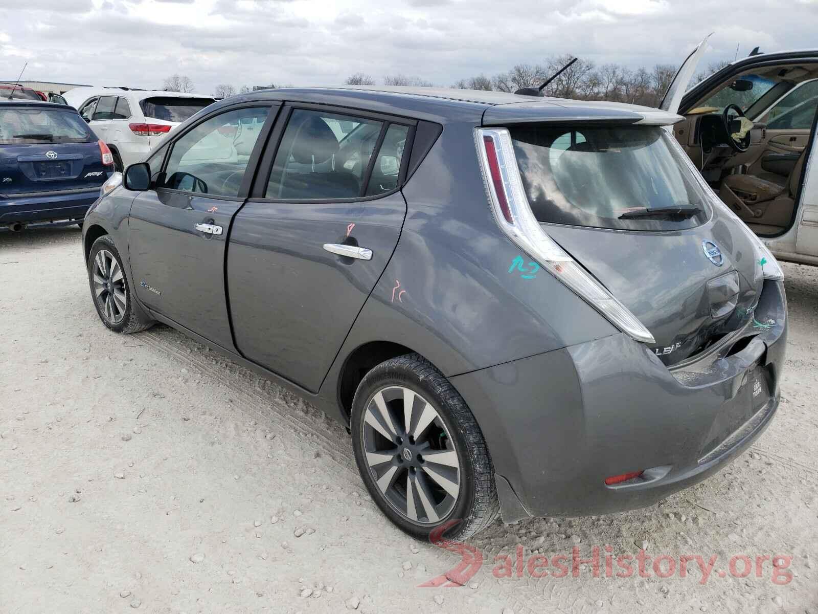 1N4BZ0CP2HC305880 2017 NISSAN LEAF