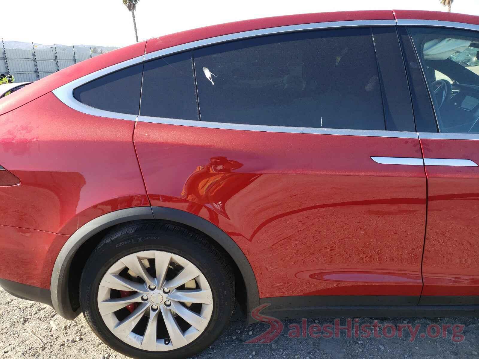 5YJXCBE44HF054458 2017 TESLA MODEL X