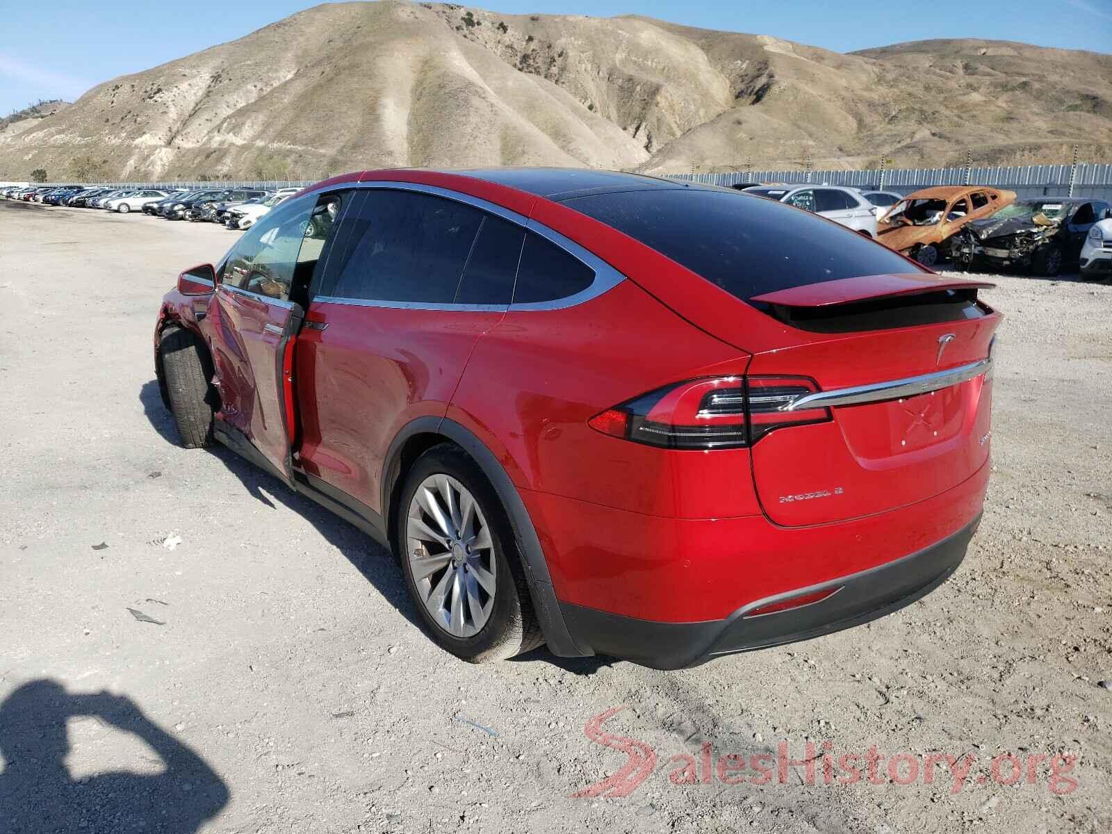 5YJXCBE44HF054458 2017 TESLA MODEL X