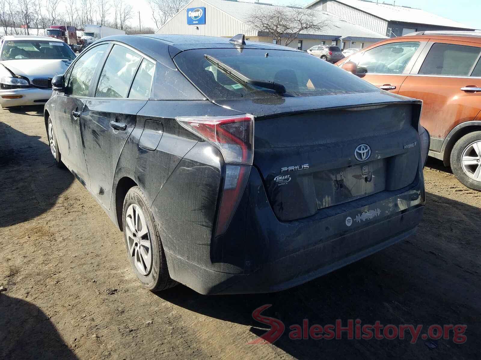 JTDKBRFU4H3053148 2017 TOYOTA PRIUS