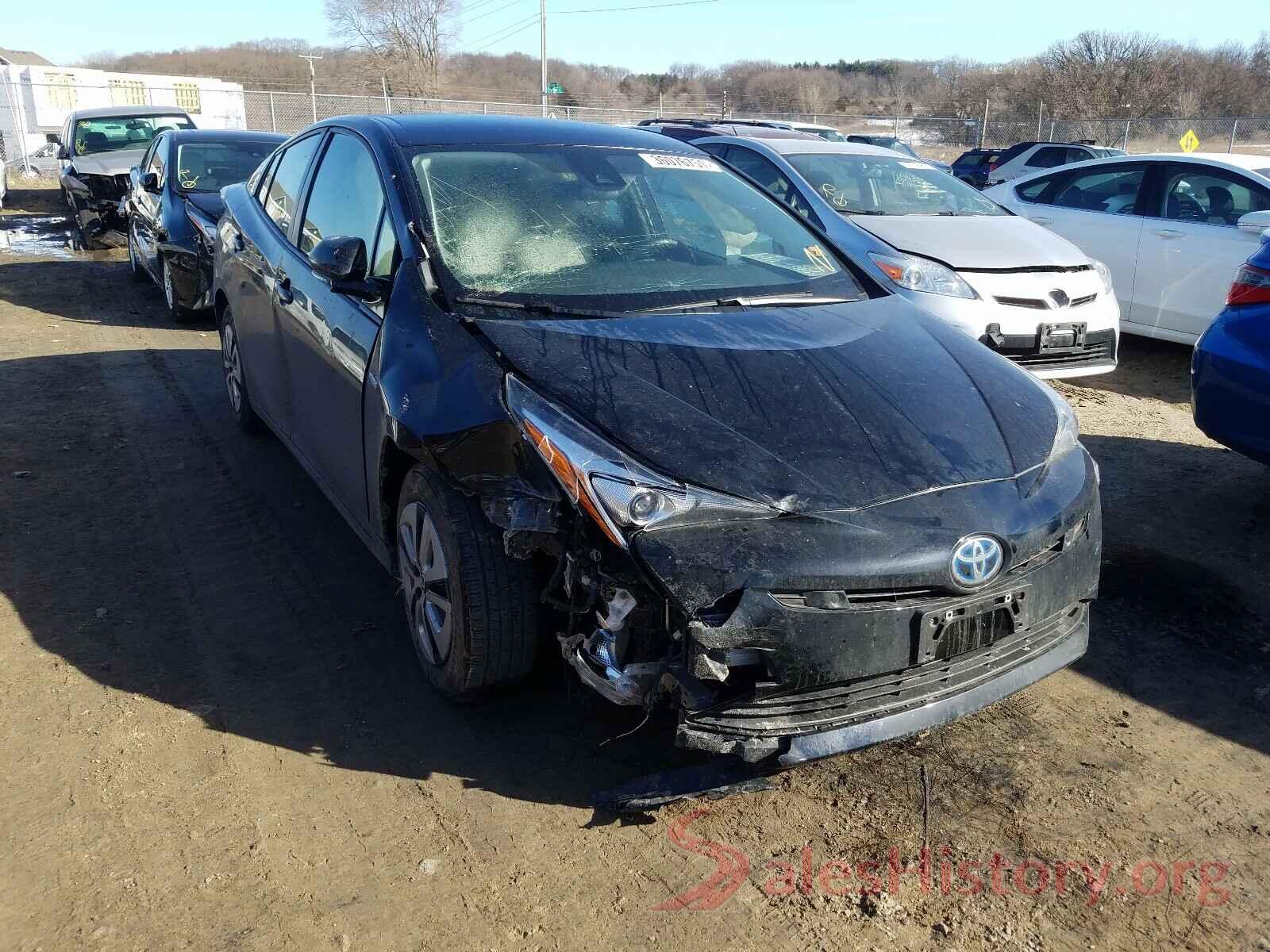 JTDKBRFU4H3053148 2017 TOYOTA PRIUS